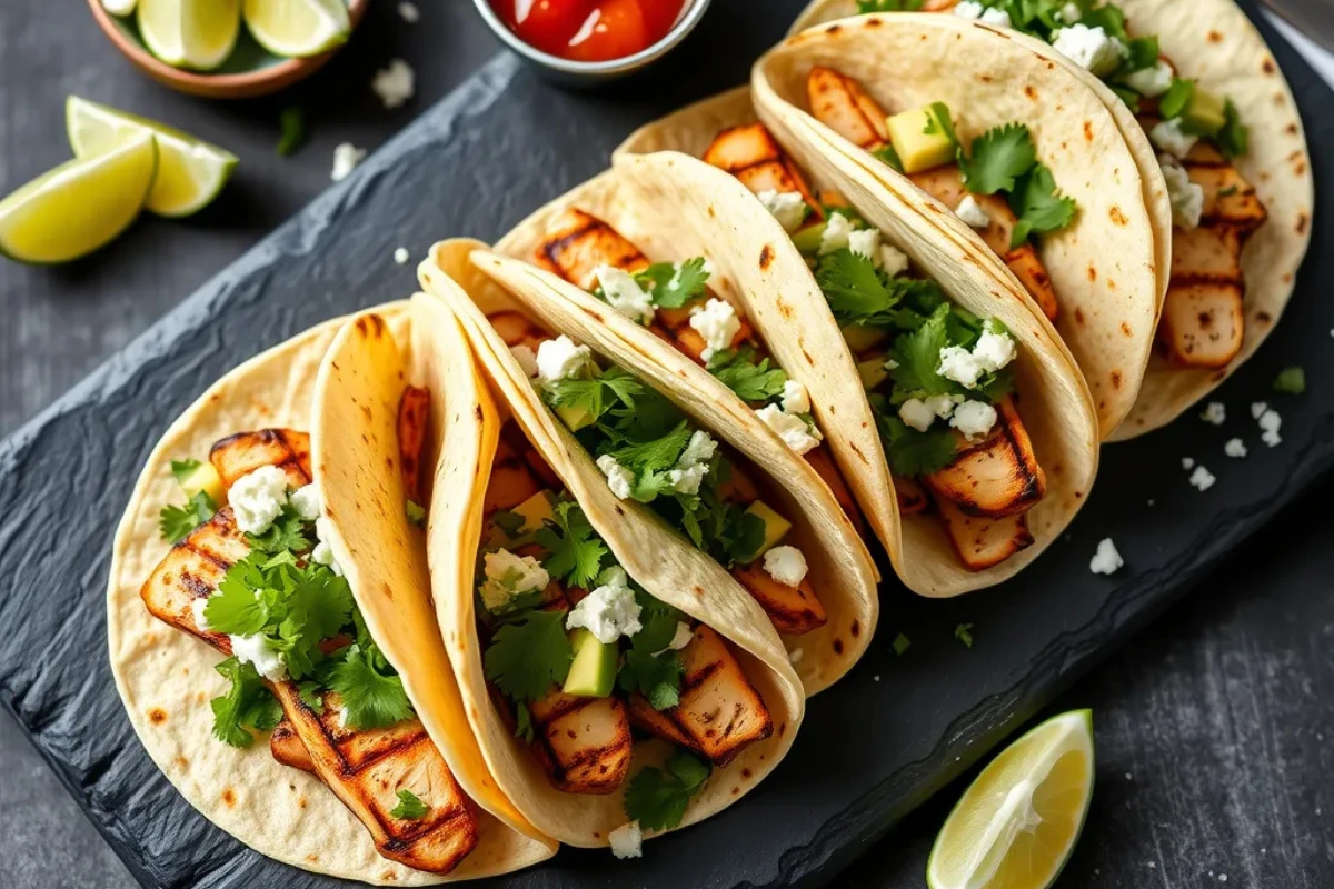 Grilled Chicken Tacos Recipe