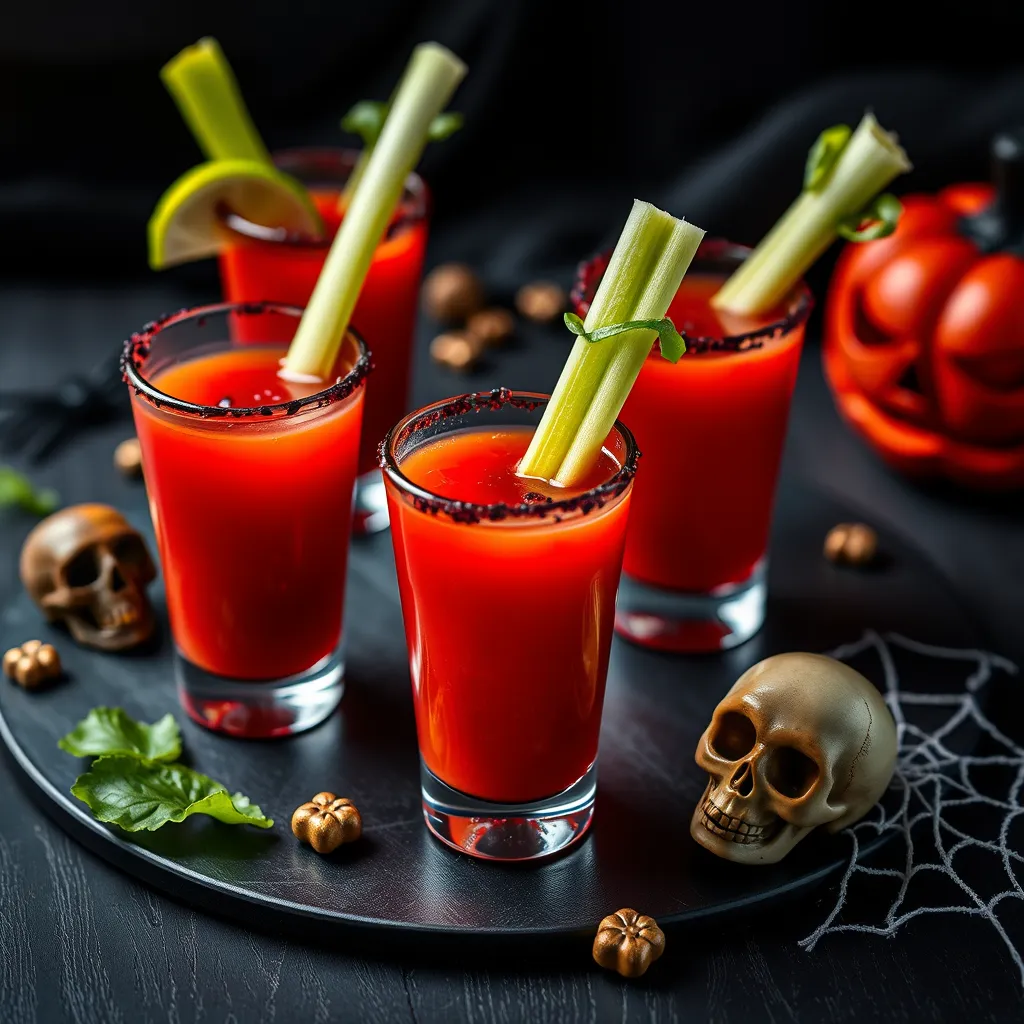 Bloody Mary Shots