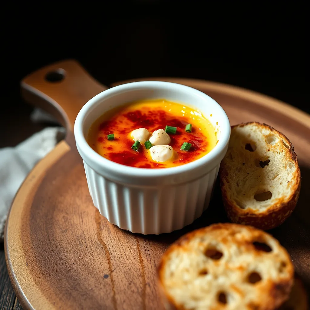 Gourmet Crab Brûlée – A Luxurious Seafood Appetizer

