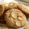 Crunchy & Buttery Potato Chip Cookies served on a white plate, showcasing golden-brown edges and rich textures, with soft natural lighting.