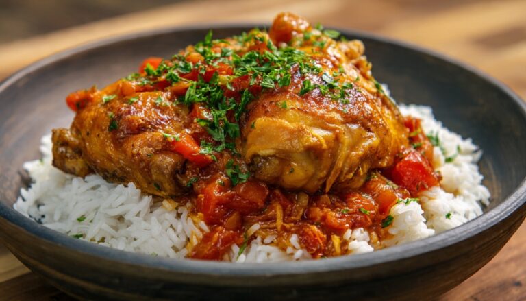 Crock Pot Catalina Chicken slow cooked in a rich sweet and tangy sauce