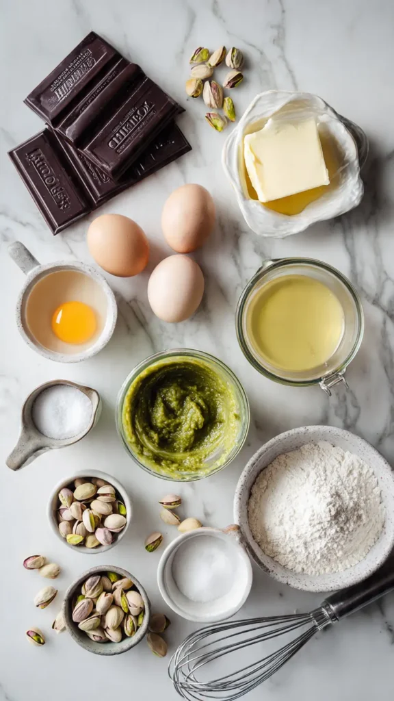 Pistachio Chocolate Lava Cake Ingredients - Everything You Need