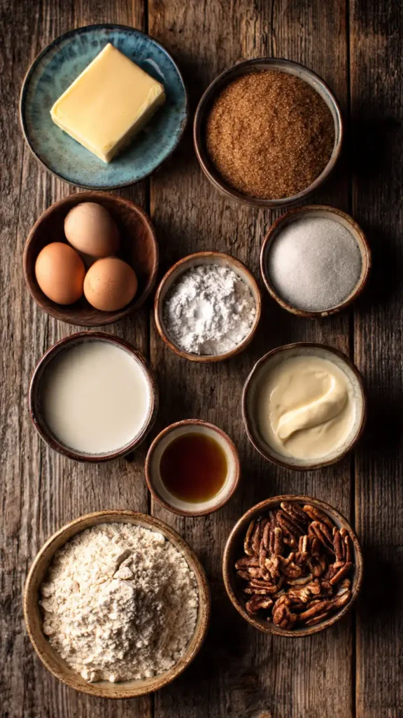Pecan Praline Pound Cake Ingredient