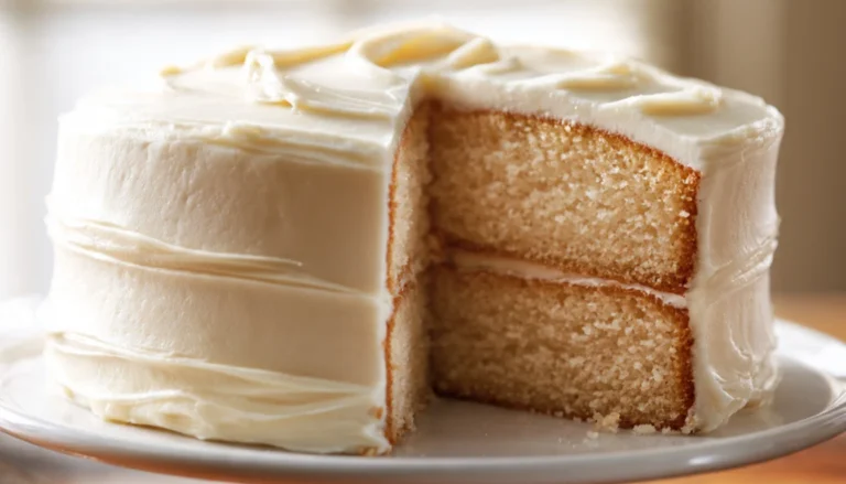 Vanilla Velvet Cake Soft Layered Cake with Buttercream Frosting
